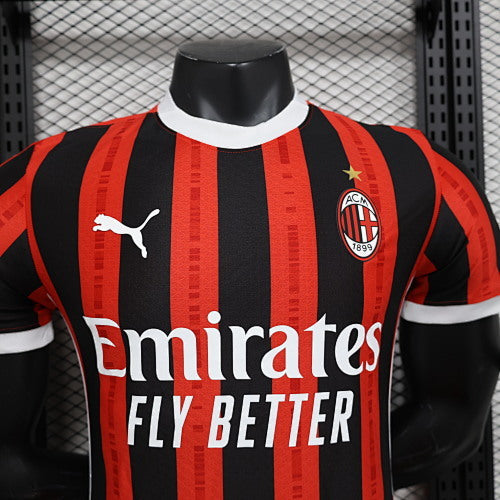 2024/25 AC Milan Home Jersey Player Version