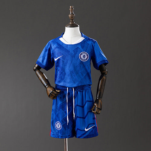 2025/26 Kids Chelsea Home Jersey Kit Fan Version