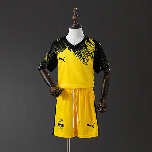 2025/26 Kids Dortmund Home Jersey Kit Fan Version