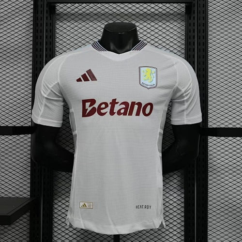 2024/25  Aston Villa White Jersey Player Version