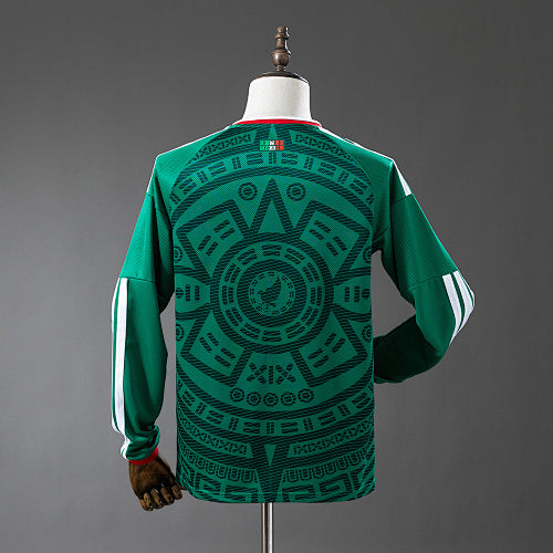 Mexico 2026 Home Long-Sleeve Jersey Fan Version