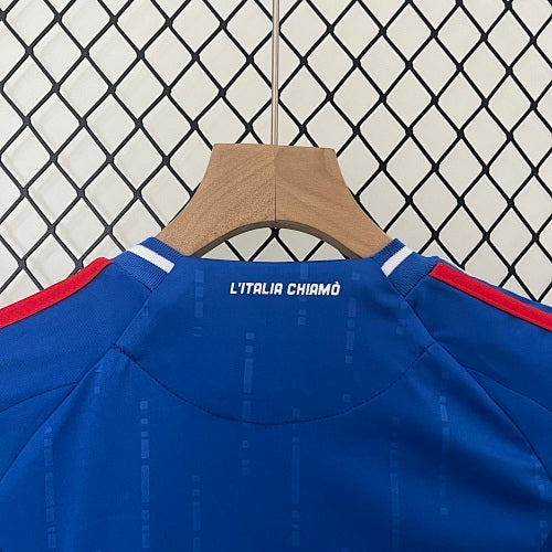 2024 Kids Italy Home Jersey Kit Fan Version