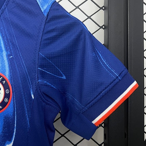 2024/25 Kids Chelsea Home Jersey Kit Fan Version