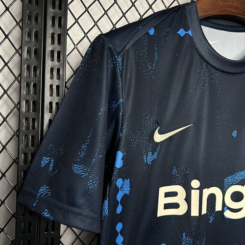 Chelsea 2024/25 Dark blue Pre-match training Jersey Fan Version