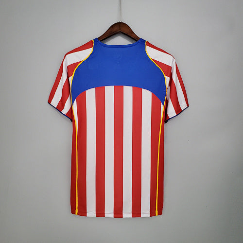 Retro Atletico Madrid 2004/05 Home Jersey Fan Version