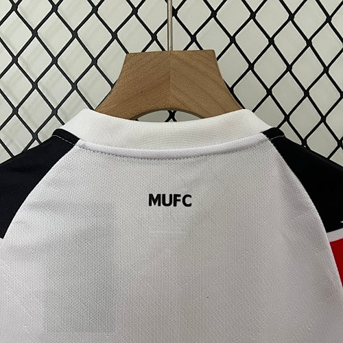Kids Manchester United 2010/11 Champions League Away Jersey Kit Fan Version